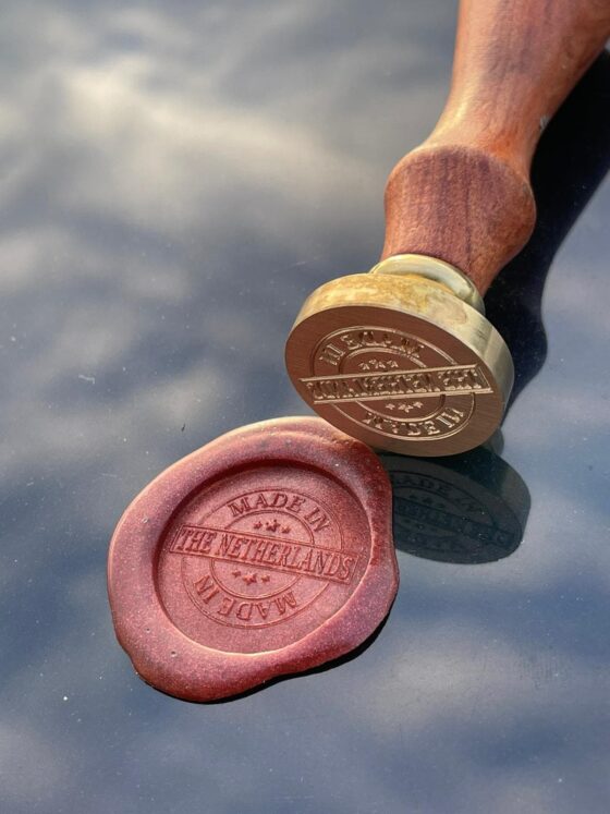 wax seal stamps made in The Netherlands